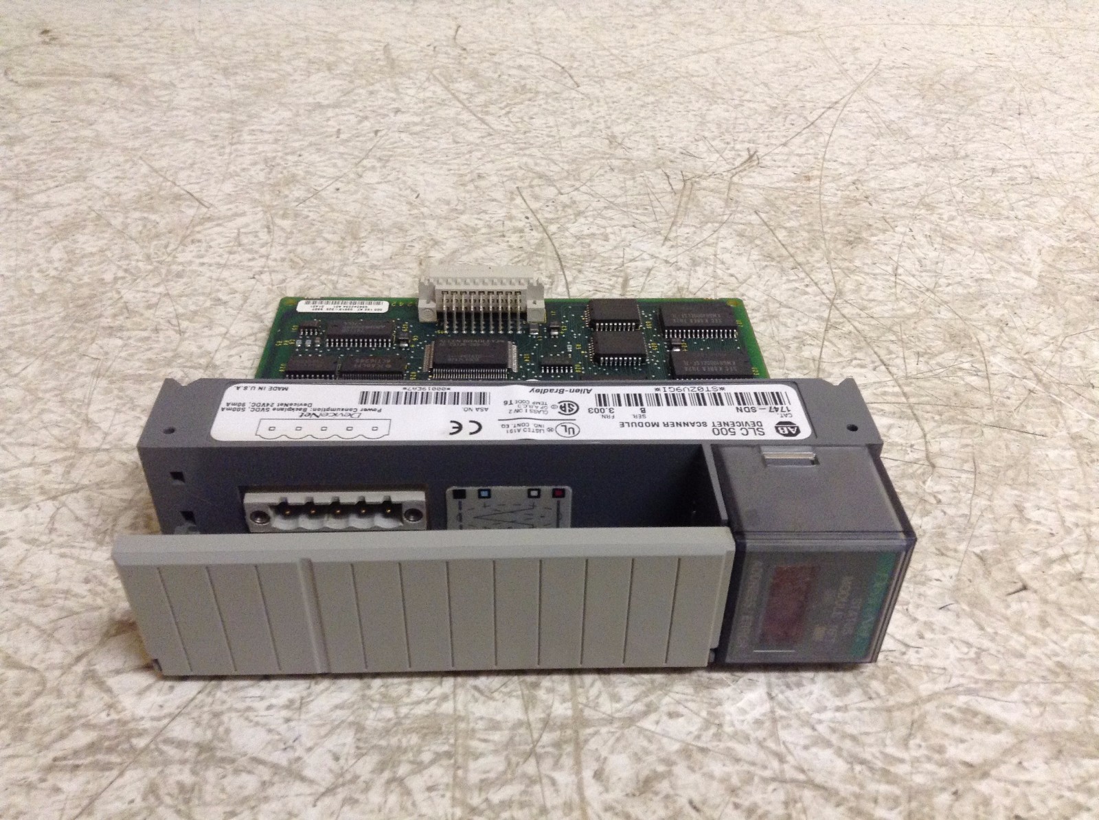 Allen Bradley 1747-SDN DeviceNet Scanner Module Ser B FRN 3.003 SLC500 1747SDN