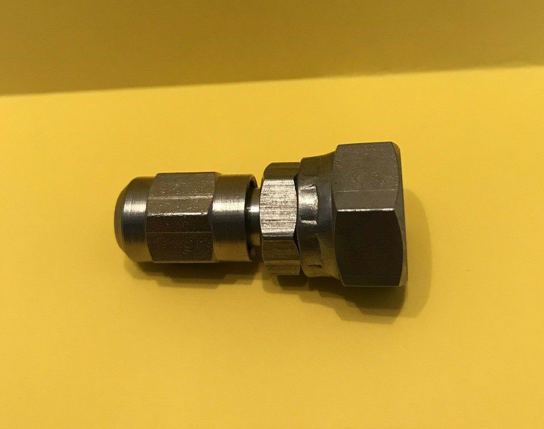 DEVILBISS  PLH-31638-SS  SS CONNECTION FOR 3/16 ID X 1/4 OD TUBING- 3/8" NP