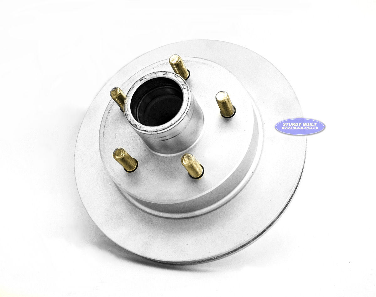 Kodiak Boat Trailer Replacement 5 Bolt Disc Brake Integral 10" Rotor Dacromet