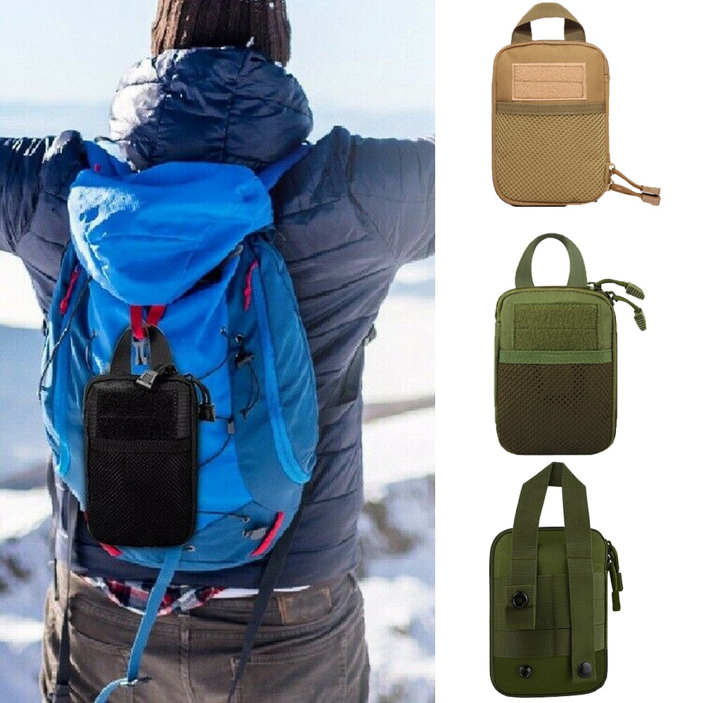 Military EDC Molle System Waist Pack Tactical Outdoor Pouch Tool Storage Bags