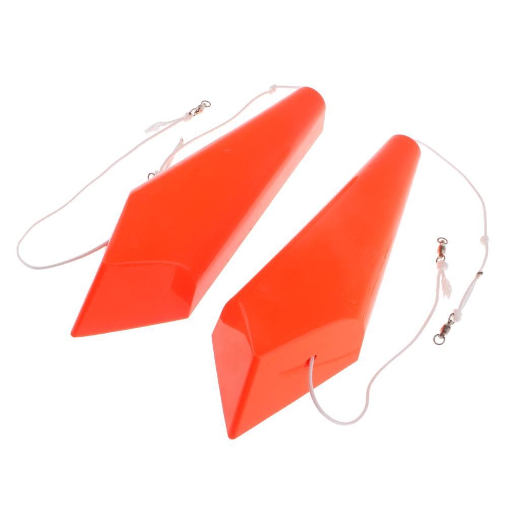 1 Pair Splashing Float Left And Right Trolling