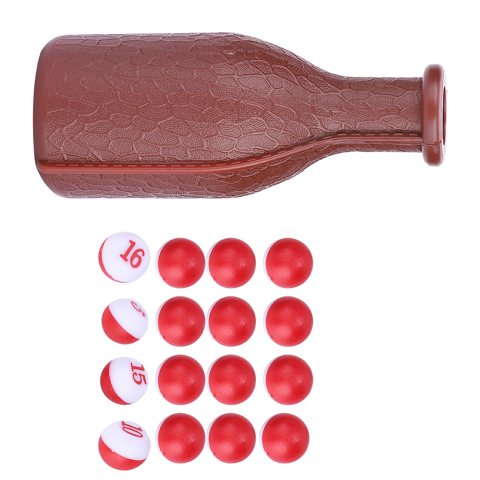Pool Dice Set With Shaker Bottle For Billiards Games
