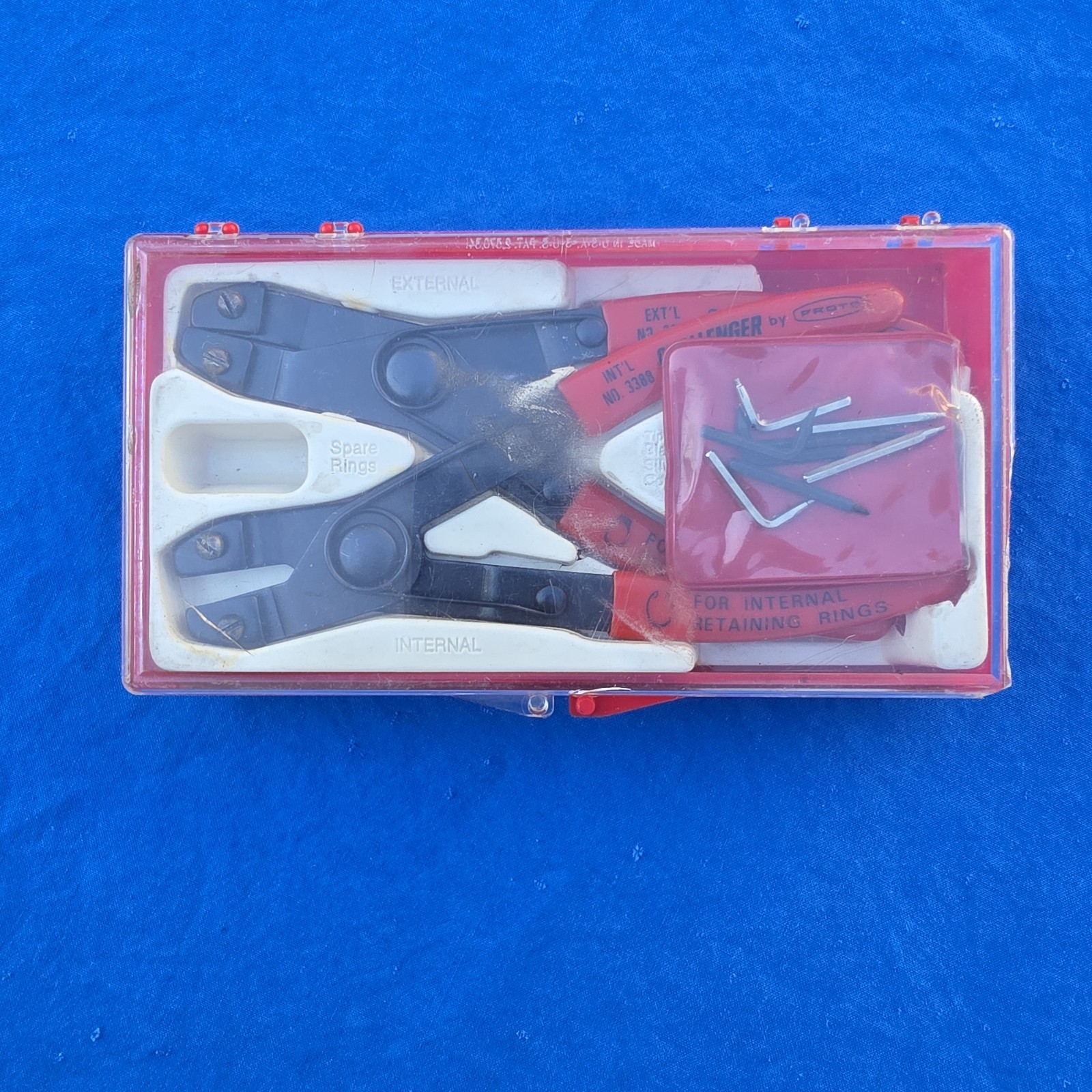 Challenger/Proto Retaining Ring Pliers Set No. 3388