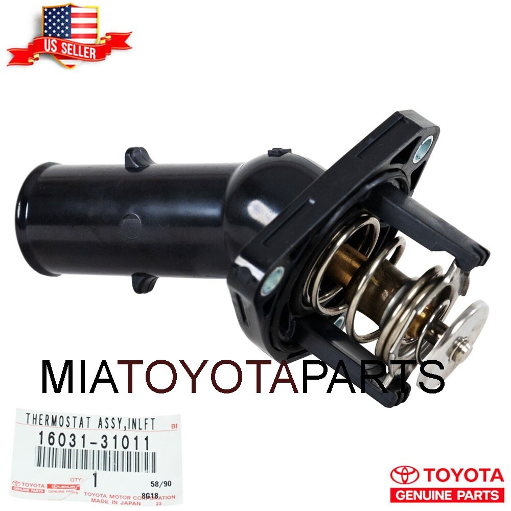 OEM Toyota 4Runner Tacoma Tundra 4.0L Water Inlet w Thermostat 16031-31011/0P010