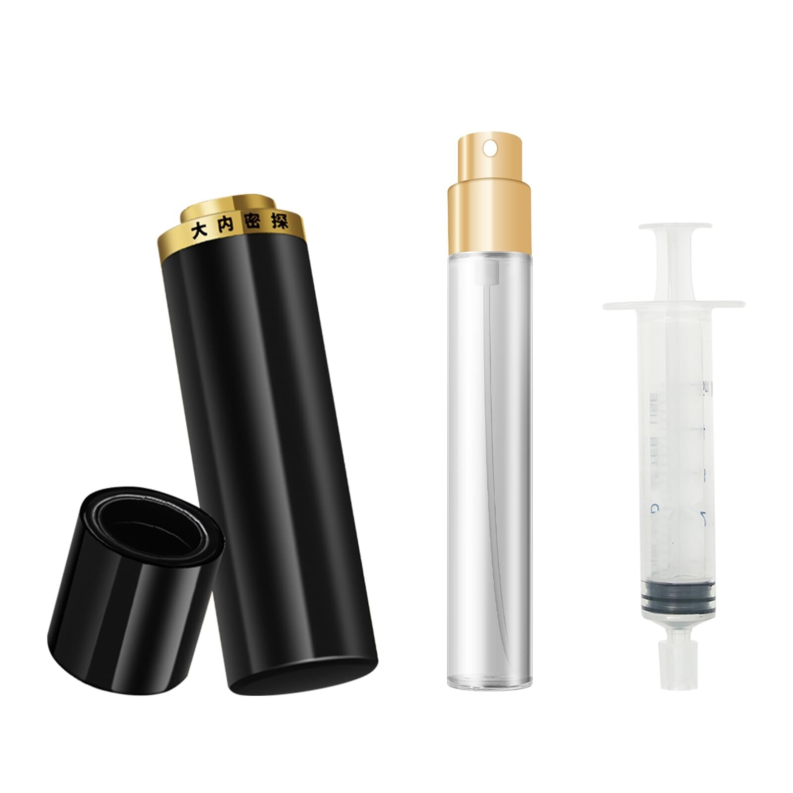 MAJESTY'S SECRET PHEROMAX Perfume Mist Spray Bottles Refillable Mini Empty Tr...