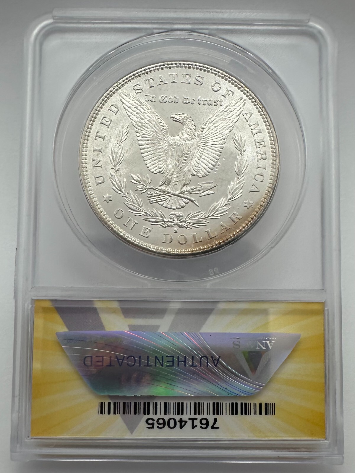 1881-S Morgan Dollar MS64 ANACS