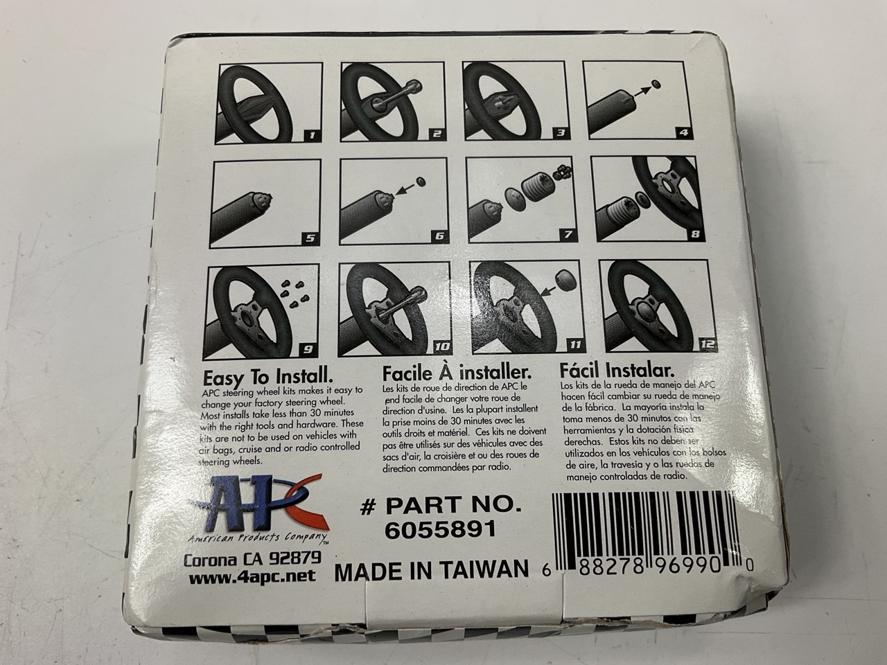 APC 6055891 Steering Wheel Puller Tool For Aftermarket Steering Wheels