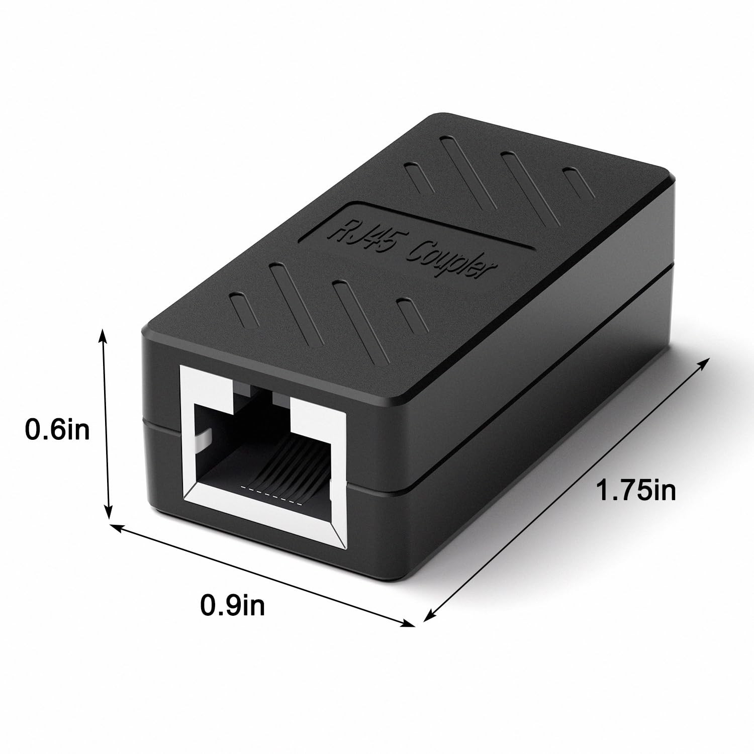 RJ45 Coupler Ethernet Coupler Inline Coupler for Cat8/ Cat7/ Cat6/ Cat5e/ Cat...