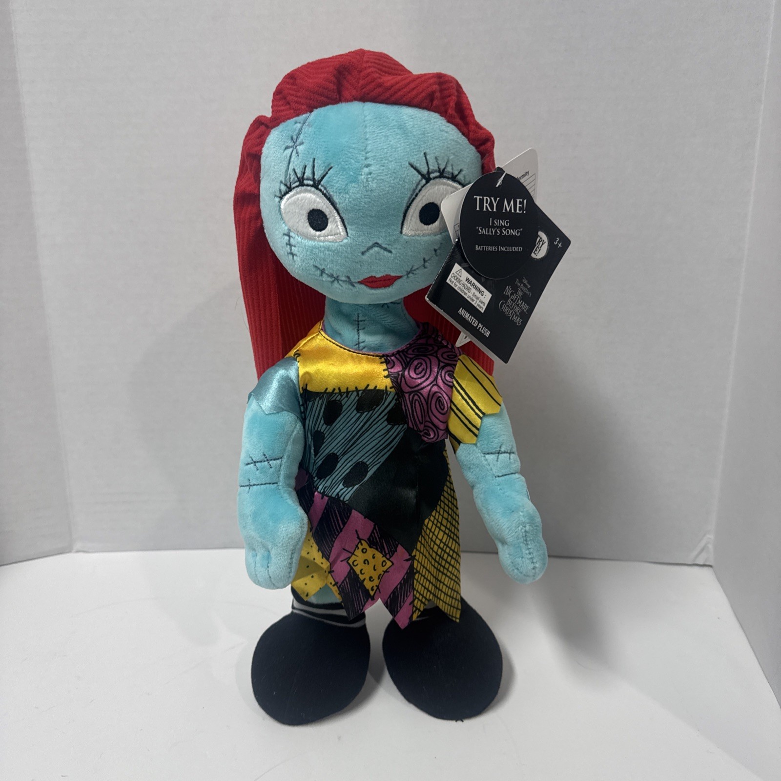 Disney Nightmare Before Christmas 14'' Sally Animated Plush Musical Dancing Doll
