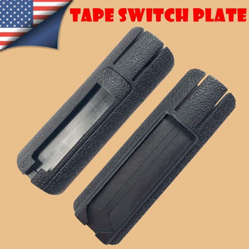 Flashlight Tape Switch Plate Mount Kit Pressure Mount Pocket Panel for PEQ