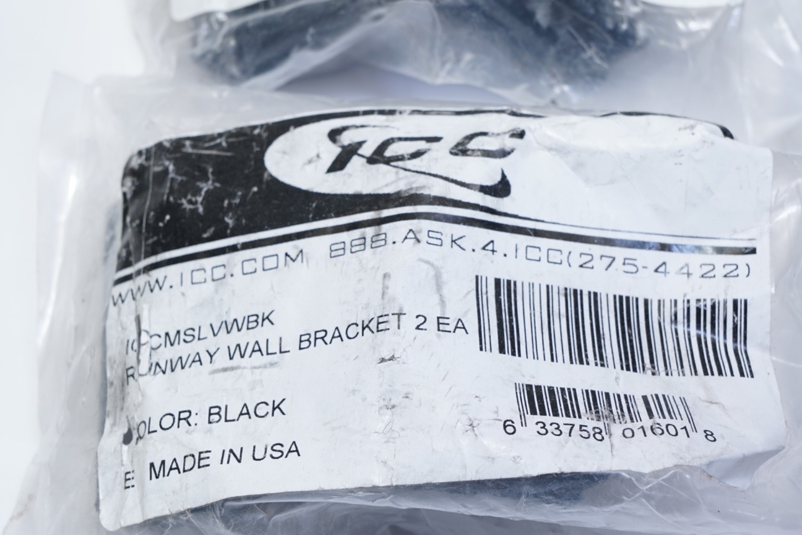 New Lot of 3 ICC ICCMSLVWBK Ladder Rack Wall Bracket in 2-Pack Ships FREE
