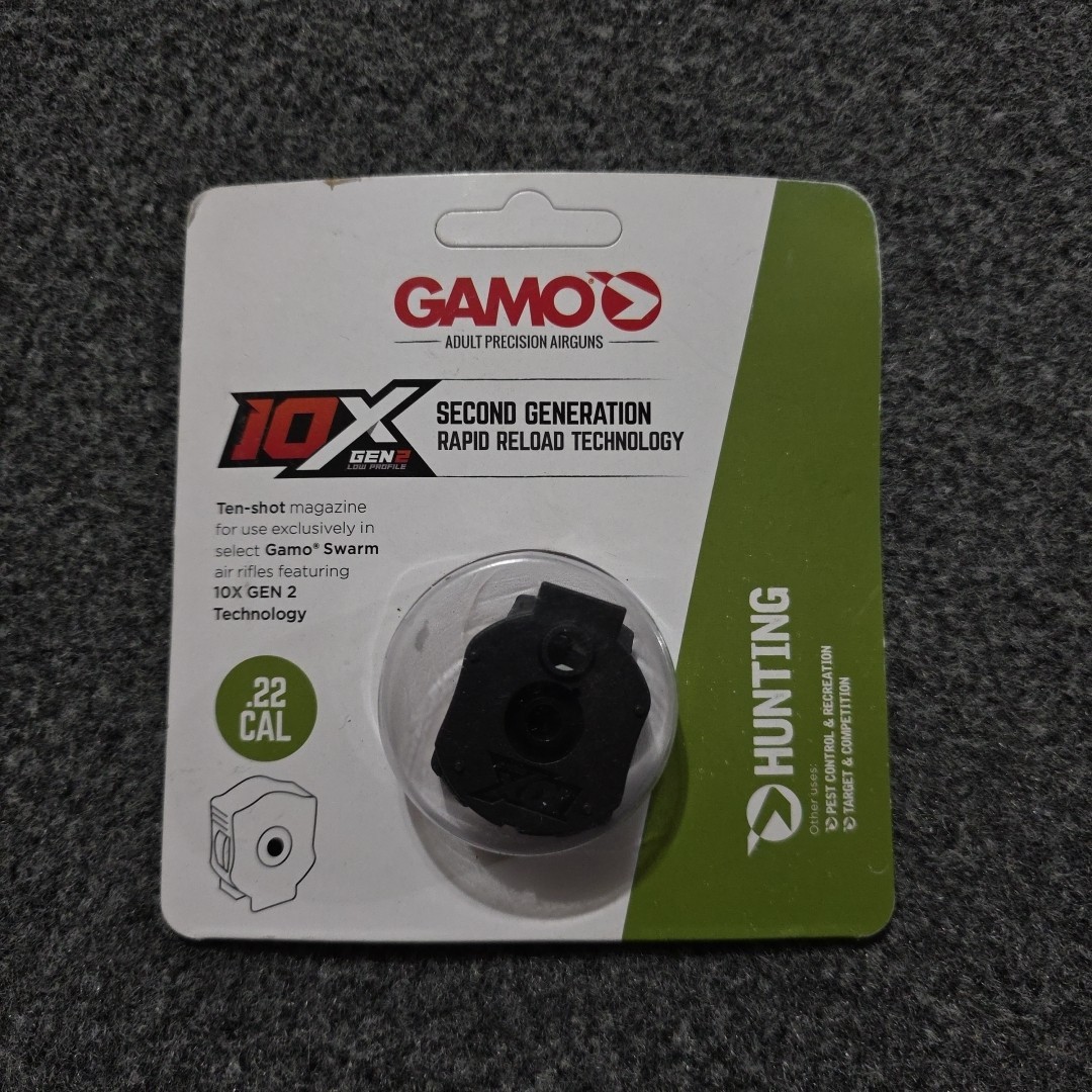 Gamo Gen 1. 10x Quick-shot Compatible With Swarm .22 Caliber 621258854