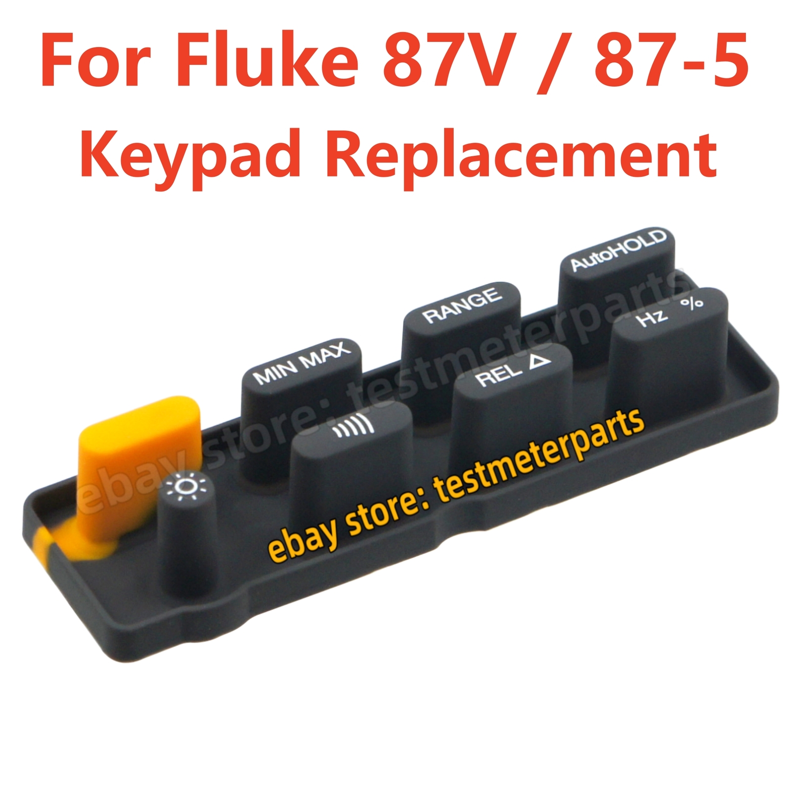 Keypad For Fluke 87V / 87-5 Multimeter Buttons Repair Replacement Assy Parts NEW