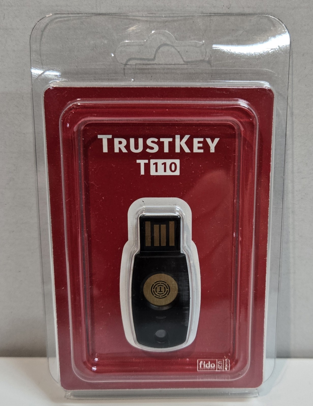 TrustKey T110 Fingerprint Reader USB Security Key Authentication Device