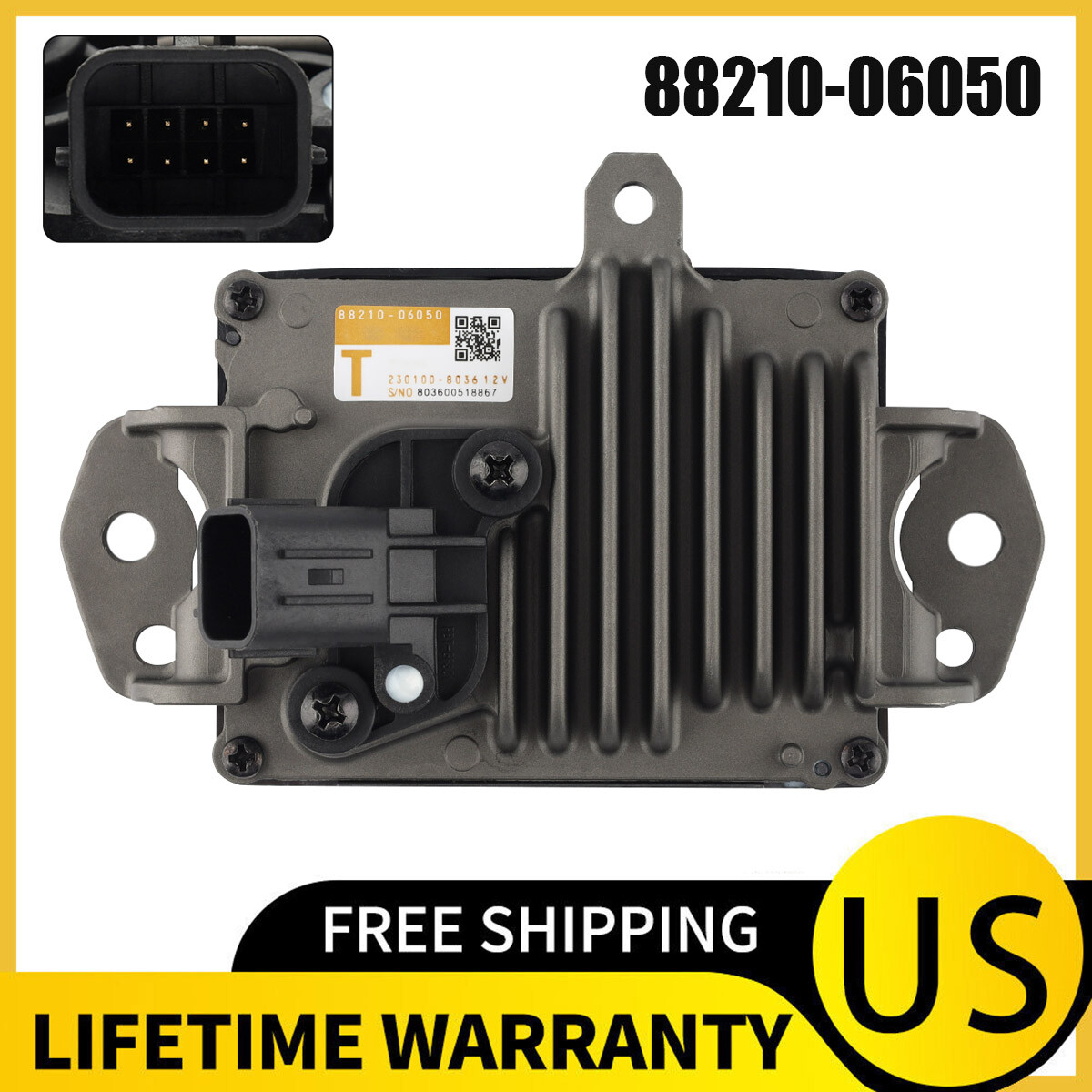 Cruise Control Distance Sensor 88210-06050 Fit For Toyota RAV4 Lexus ES250 ES350