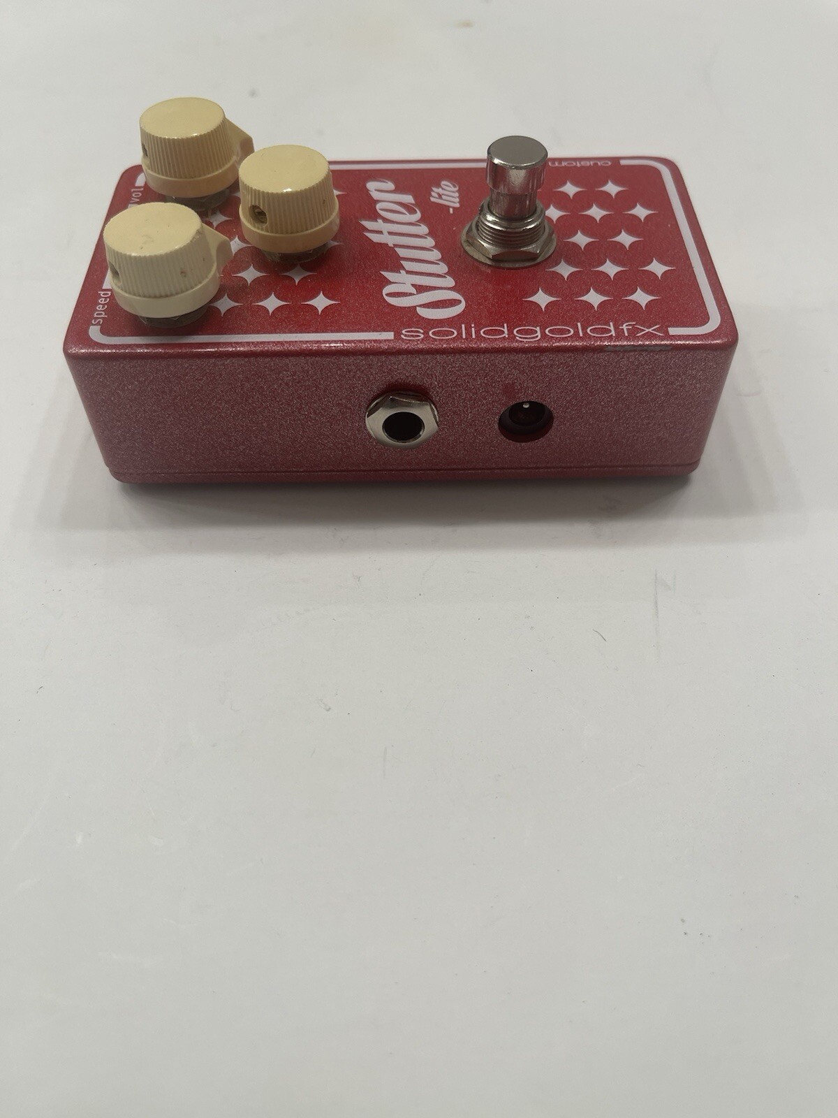 SolidGoldFX Stutter Lite Tremolo Analog Solid Gold FX Guitar Effect Pedal