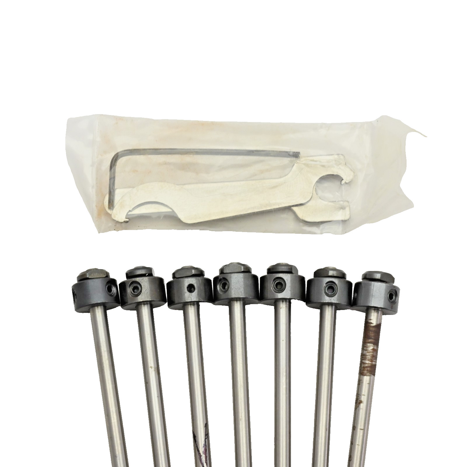 Mitutoyo 129-115 Depth Micrometer Set w/ Interchangeable Rods & Case