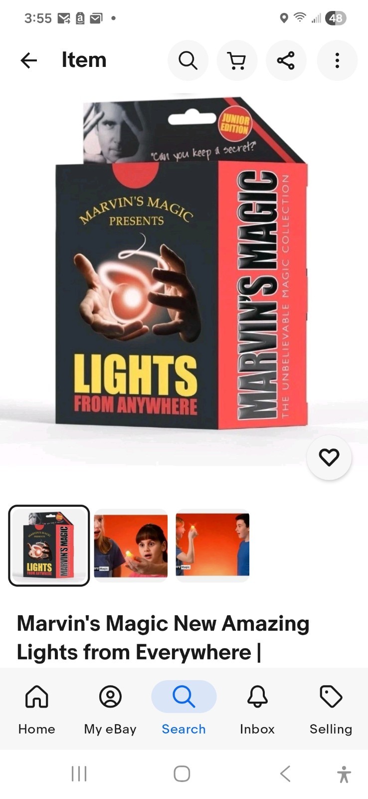 Marvin's Magic New Amazing Lights from Everywhere | Amazing Magic Set for Kids |