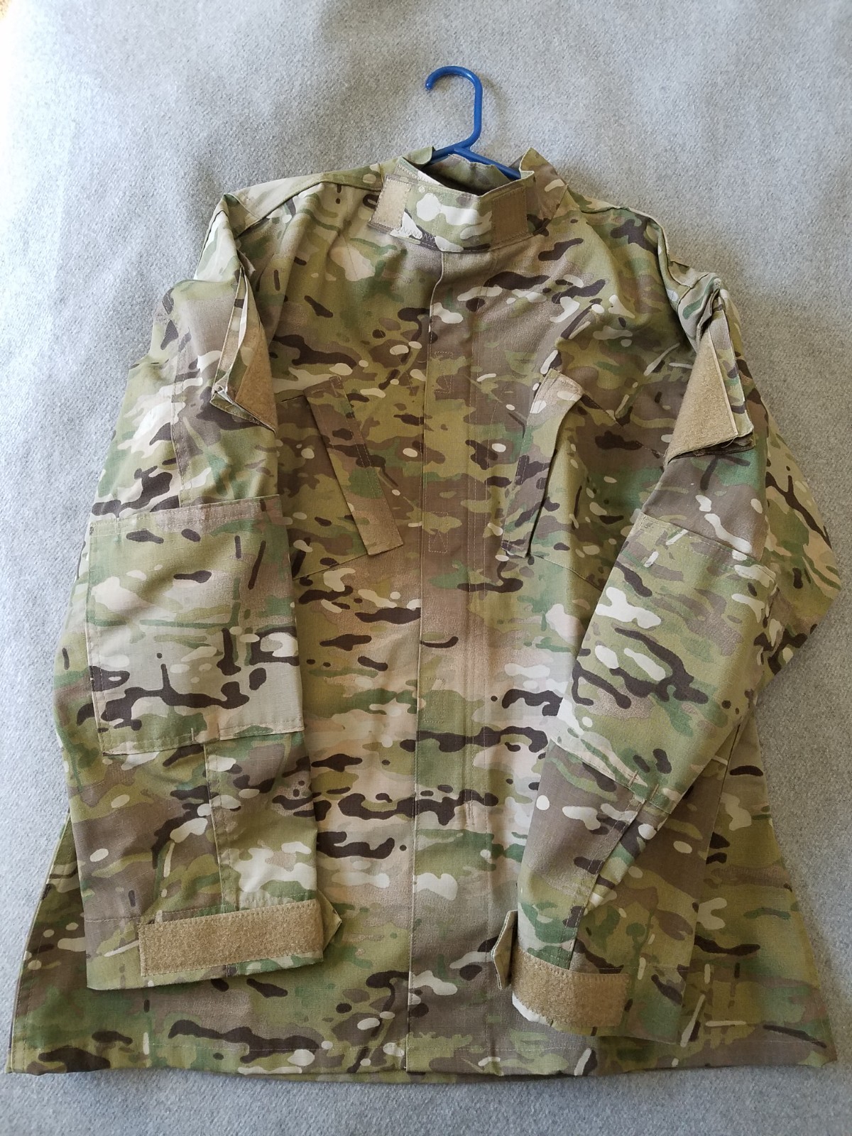 Tru-Spec MultiCam BDU Combat Jacket / Full Zip / Large Long