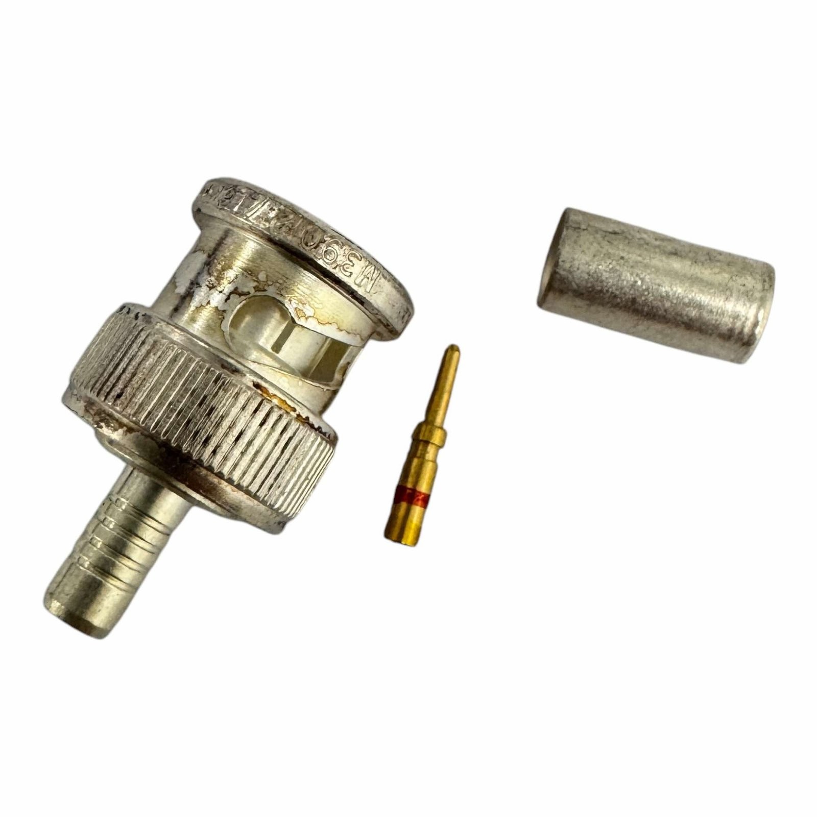 M39012/16-0503 Amphenol RF Connector BNC (m) Straight Crimp Plug For RG55 RG142