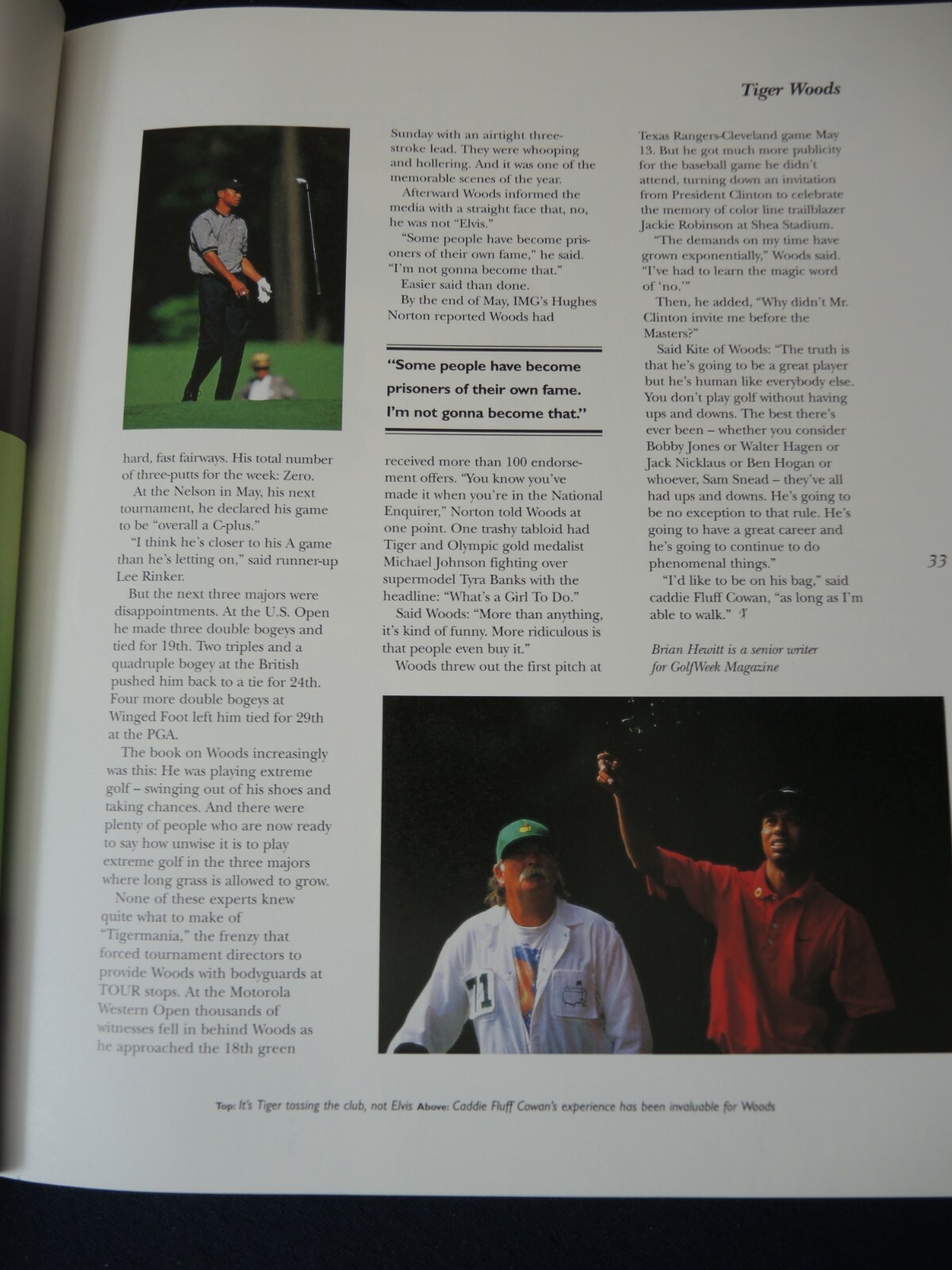PGA TOUR 1998 YEARBOOK
