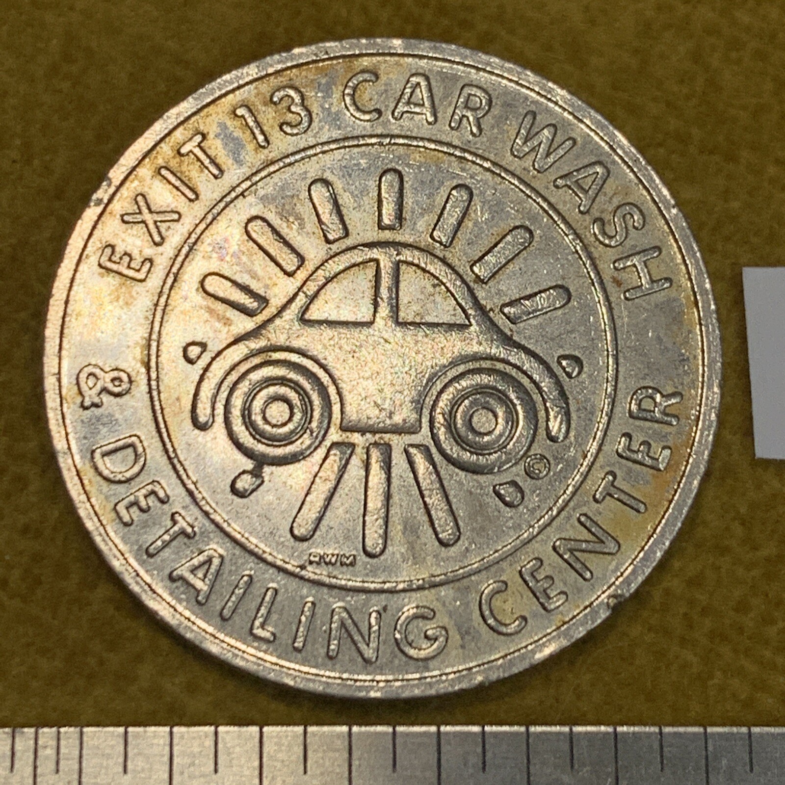 Exit 13 Crossroads Car Wash Token Coin Shelton, CT — Free Shipping —  33.82