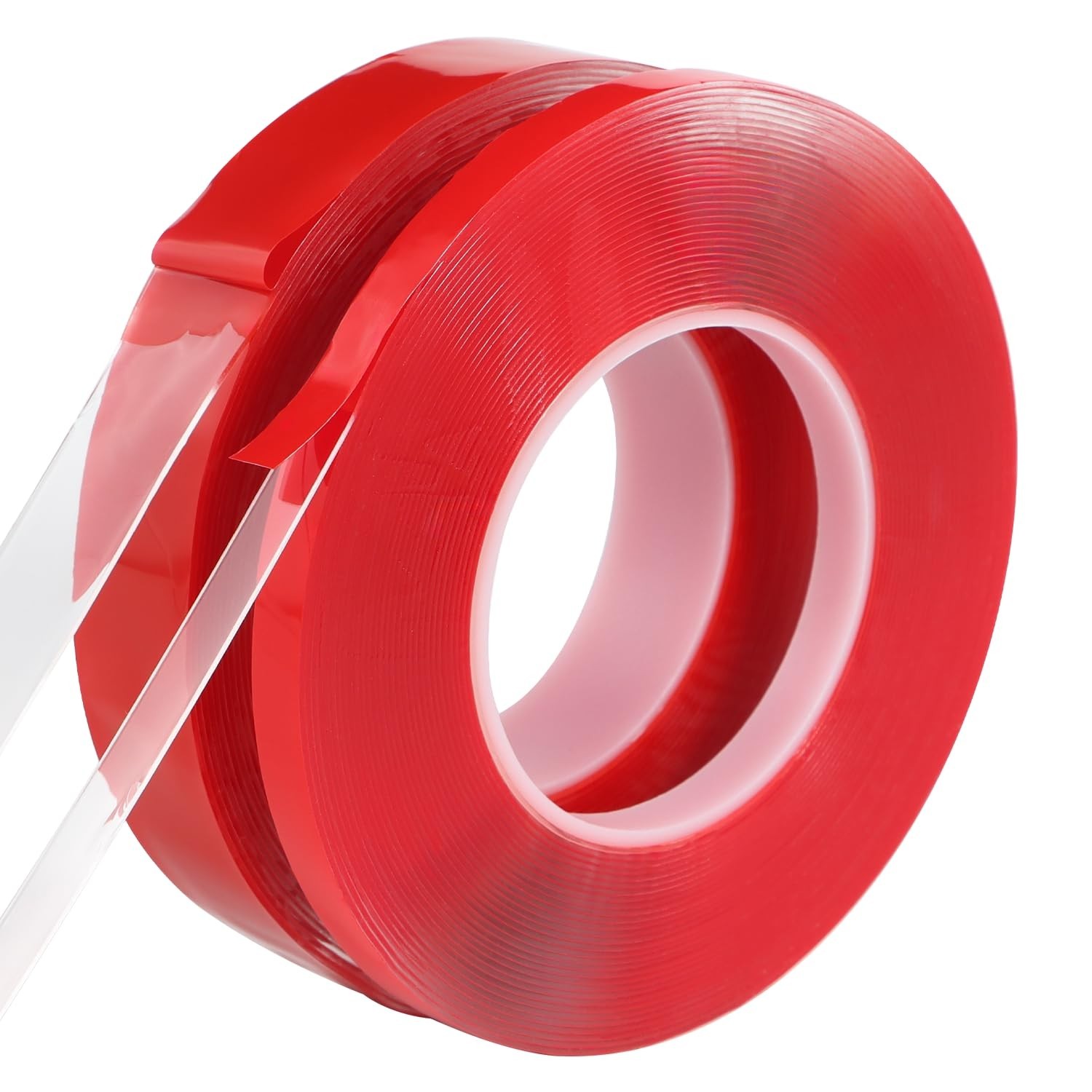 Qoqooice Acrylic Double Sided Tape Heavy Duty Mounting Tape 0.4"/1“ x 33 F