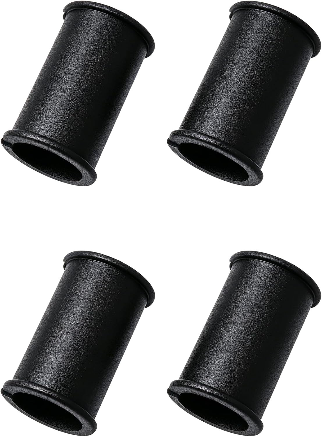 4 PCS Microphone Shock Mount Rubber Sleeve Black Shock Mount Spacer