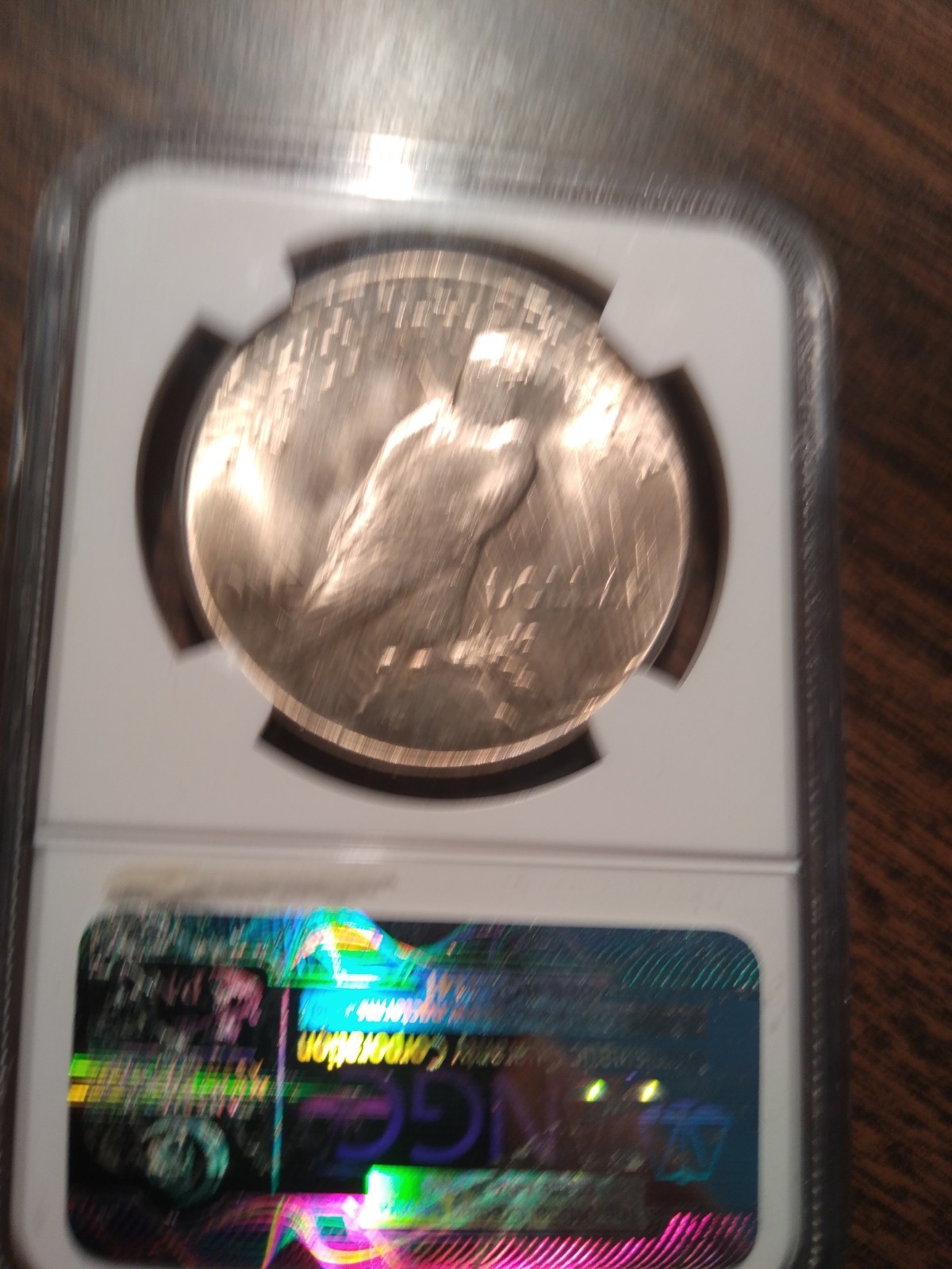 1935 NGC MS 64 peace silver dollar