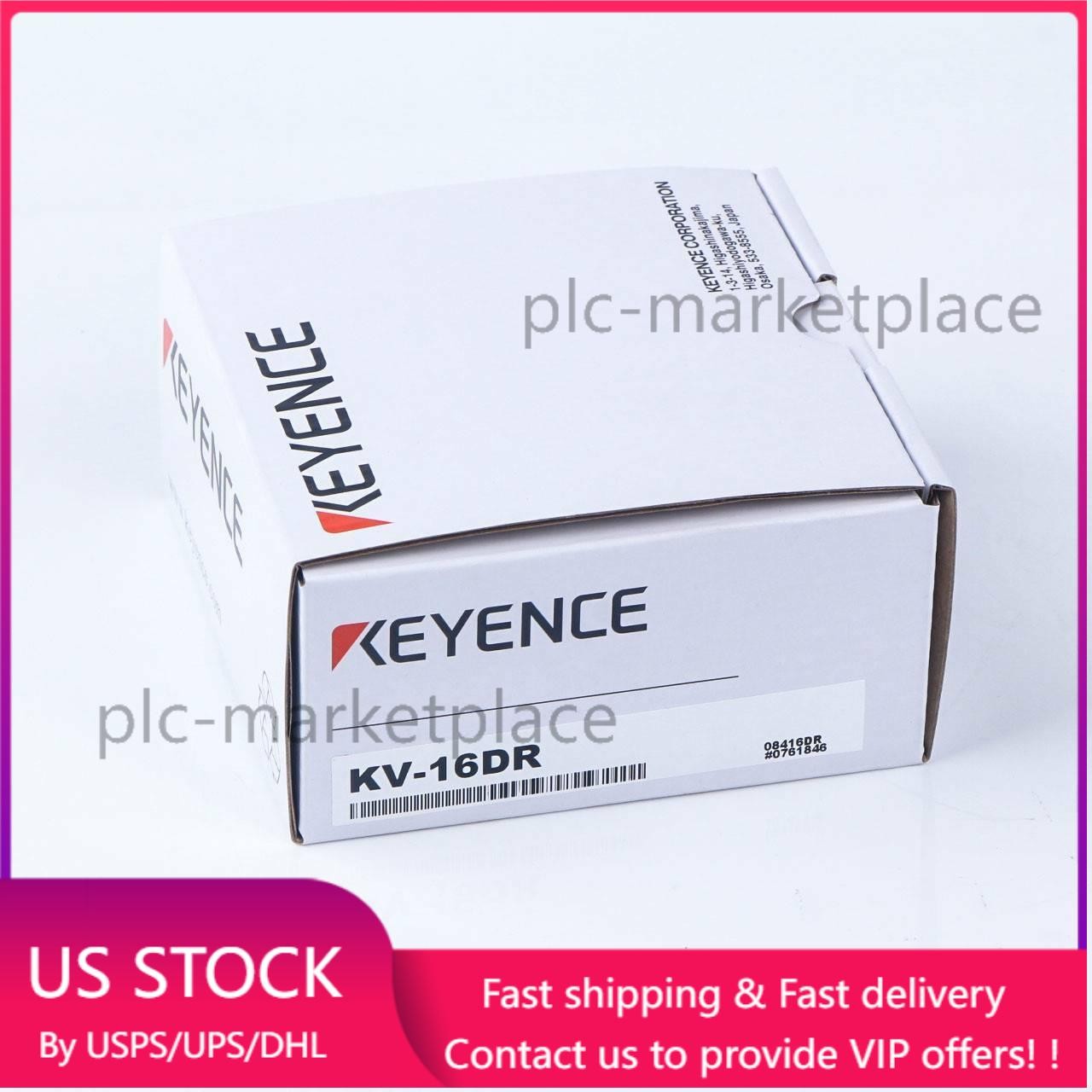 1PC Keyence KV-16DR KV16DR Controllers PLC New In Box US Free TAX  US Free TAX