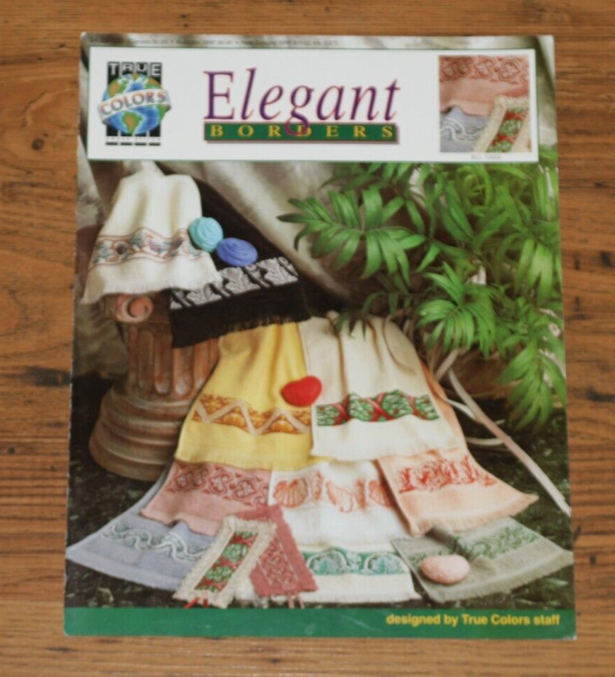 True Colors Cross Stitch Elegant Borders Booklet