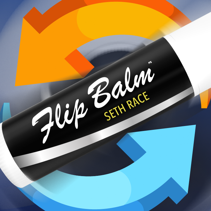 Flip Balm by Seth Race Magic Trick Mentalism