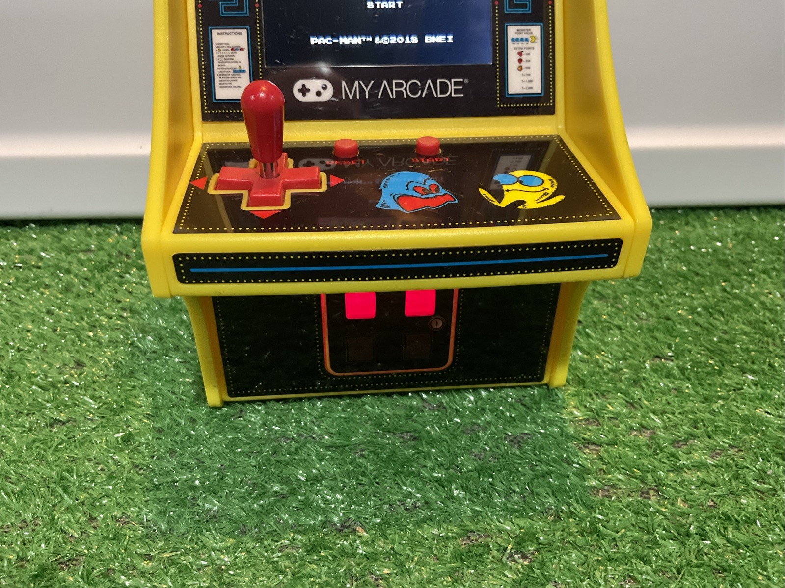 My Arcade Pac-Man Micro Player Mini Arcade Video Game Machine Tested Working 👍