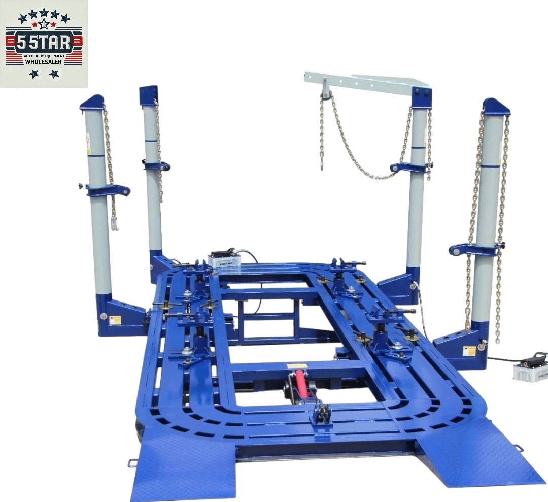 FREE DELIVERY NEW 22 FEET 4 TOWERS AUTO BODY SHOP FRAME MACHINE COMPLETE PACKAGE