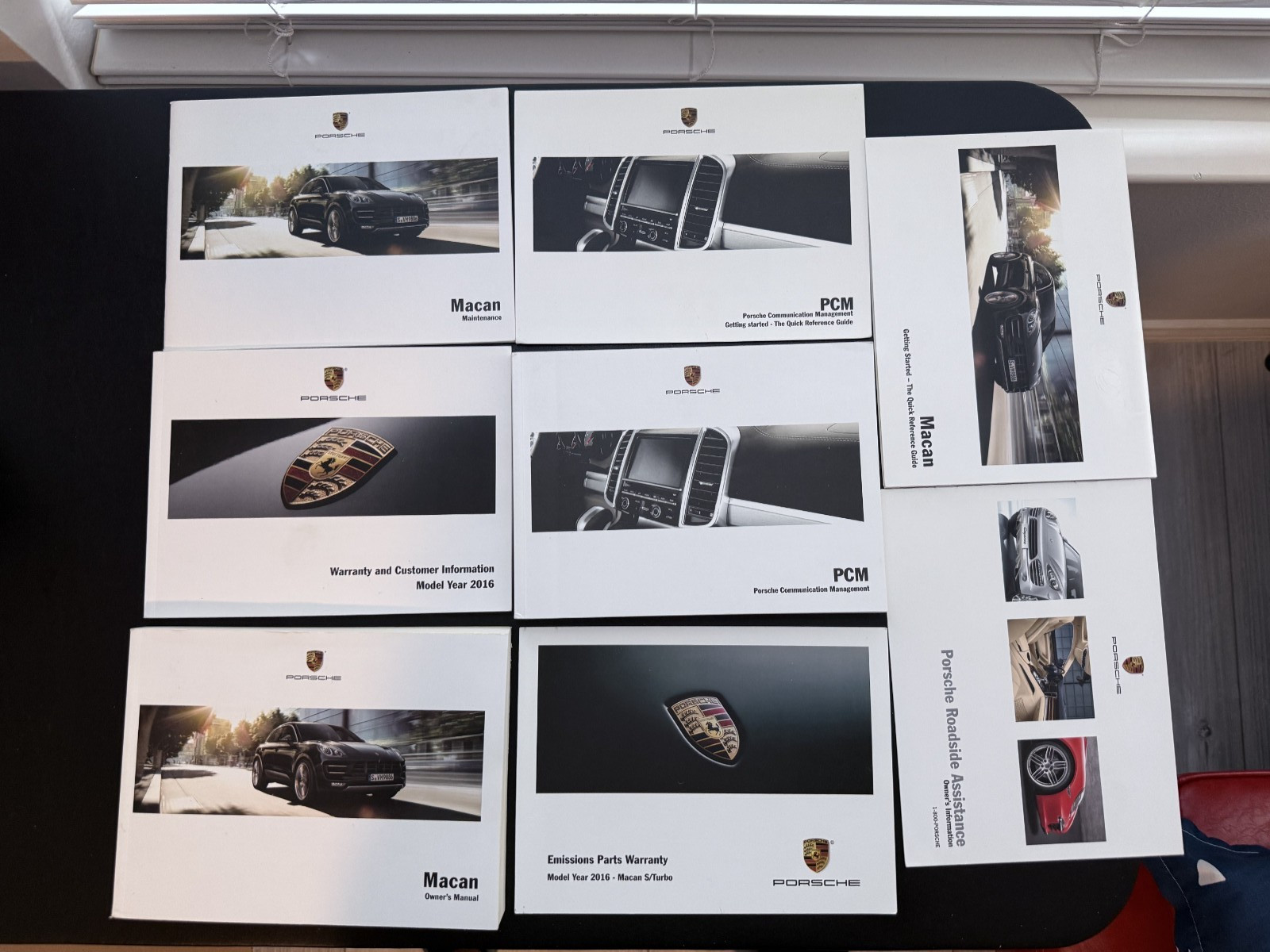 2016 Porsche Macan Owners Manual SET Original Factory OEM