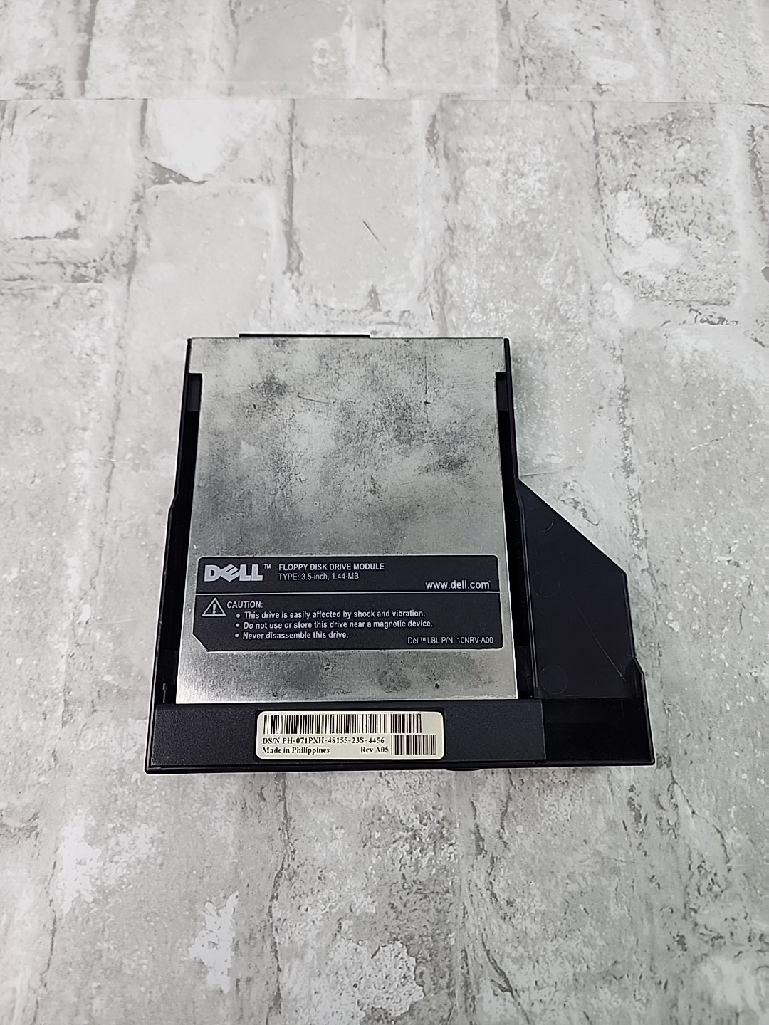 Dell Floppy Disk Drive Module 10NRV-A00 3.5" 1.44MB Latitude/Inspiron Genuine
