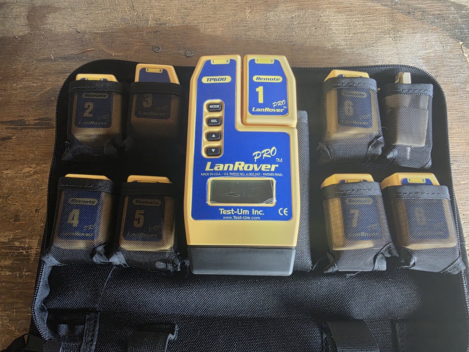 LanRover PRO CAT 5 Tester TP607