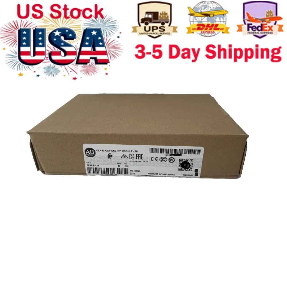 Allen Bradley 1756-EN2T ControlLogix EtherNet/IP Module AB 1756EN2T US Free Tax