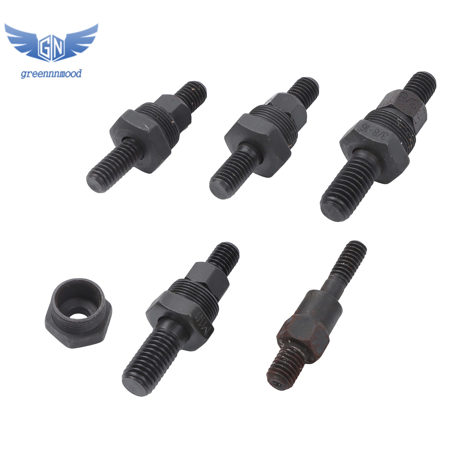 Heavy-Duty Rivet Nut Tool Set - 14" Effort-Saving Design with Extra Components