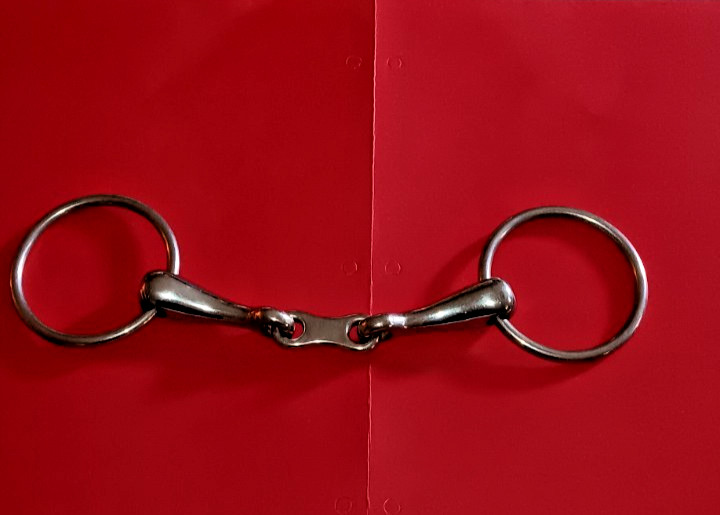 Loose Ring French Link Snaffle Bit 6" Pre-Owned