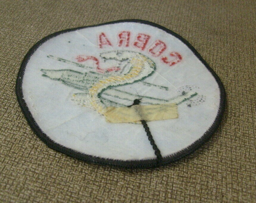 Viet Nam era COBRA patch Helicopter troopers