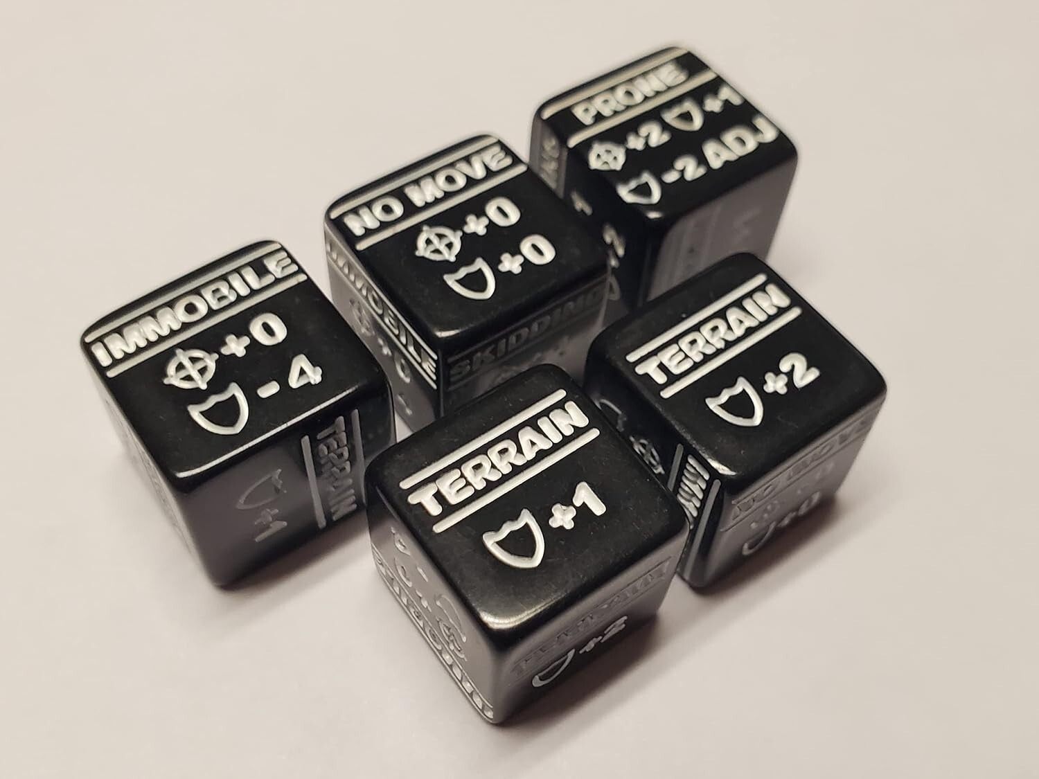 Battletech Stats Modifier Dice Full 30 Dice Bundle: Movement, Heat & Special