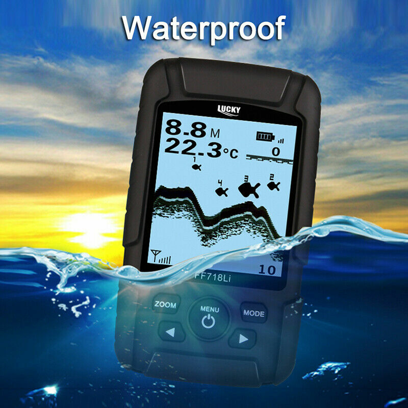 Wireless Fish Finder - 180 Metre Range. Sonar, Depth, Features, Carp, coarse