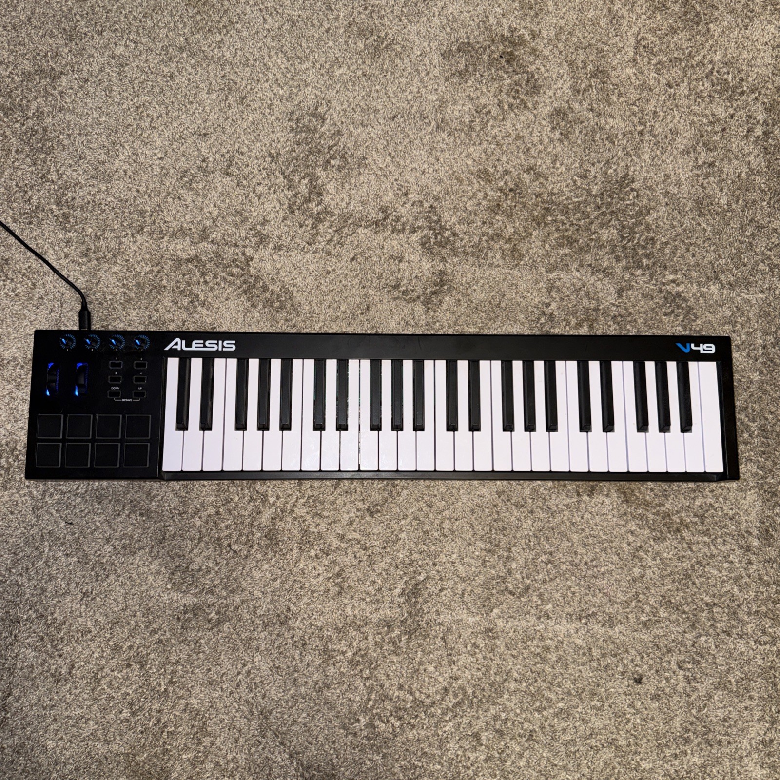 Alesis V49 49-Key USB MIDI Keyboard OBO