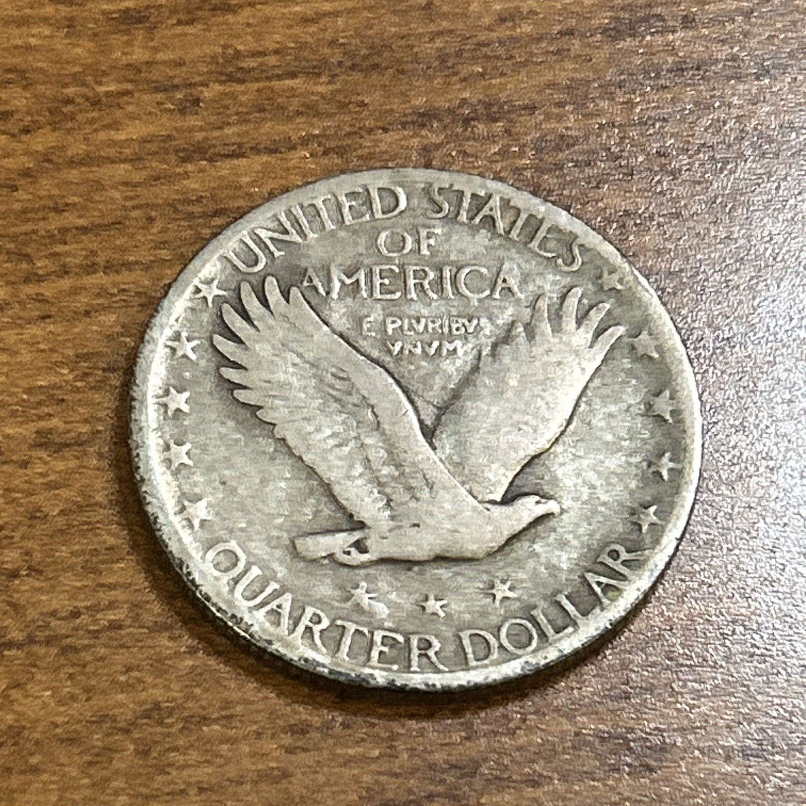 1927-S Standing Liberty Silver Quarter Fine