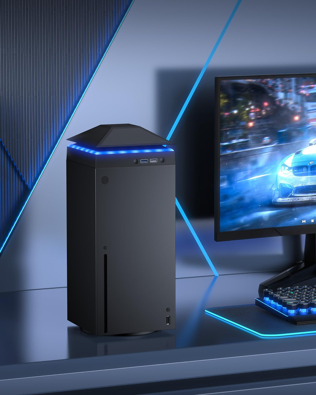 Cooling Fan Dust Proof for Xbox Series X Console with Colorful Light | Dust Cove