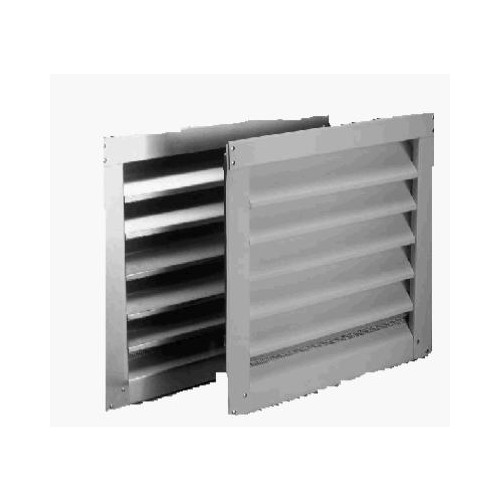 Air Vent 81237 Aluminum Gable Louver Vent, White, 18 x 24 In. - Quantity 1