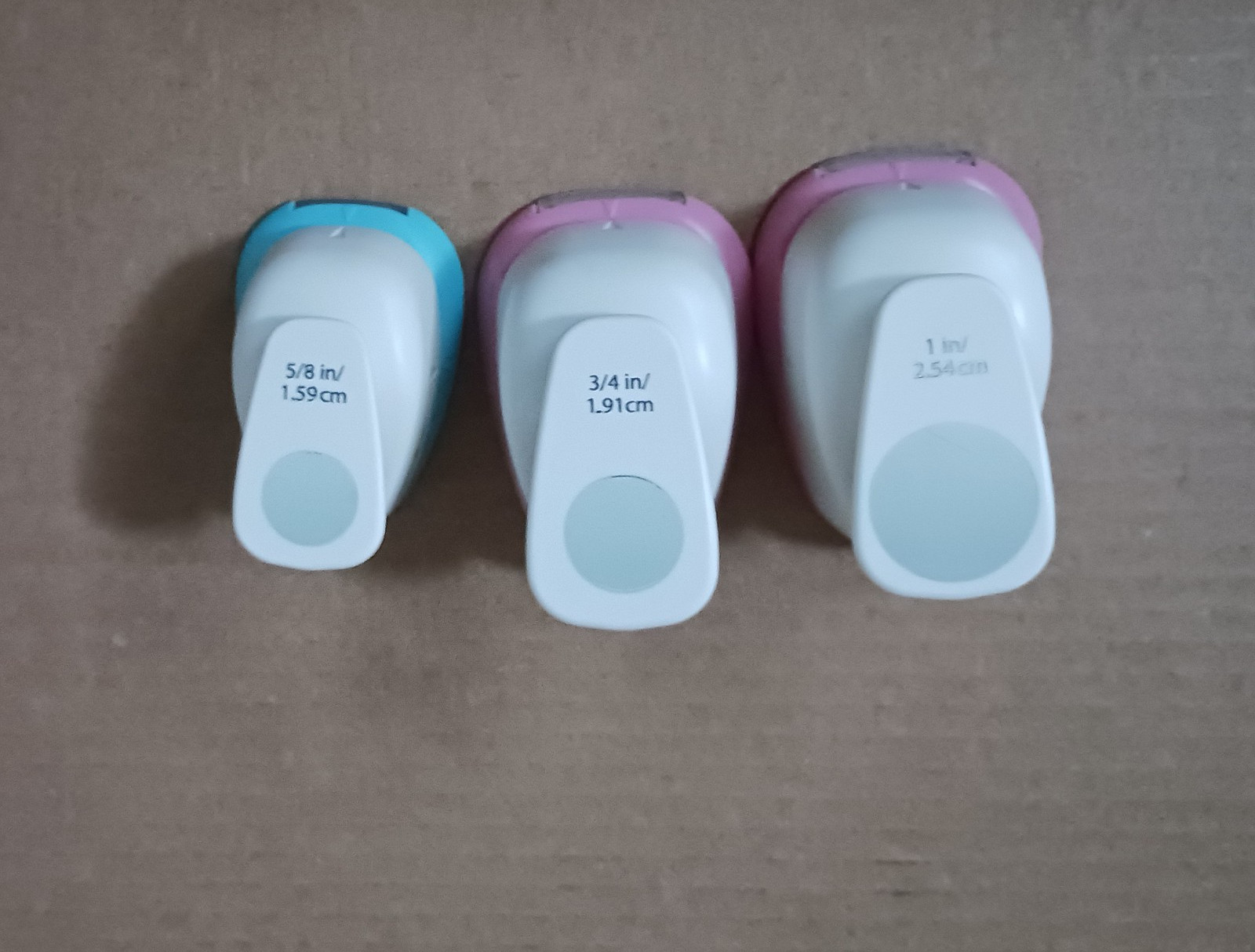 Paper Crafting Circle Punches 5/8" - 1" from Recollections