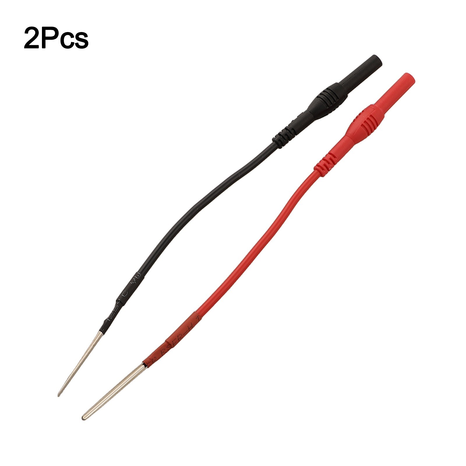 2PCS Silicone Flexible Spoon Back Probe Compatible For 4mm Banana Test Leads New
