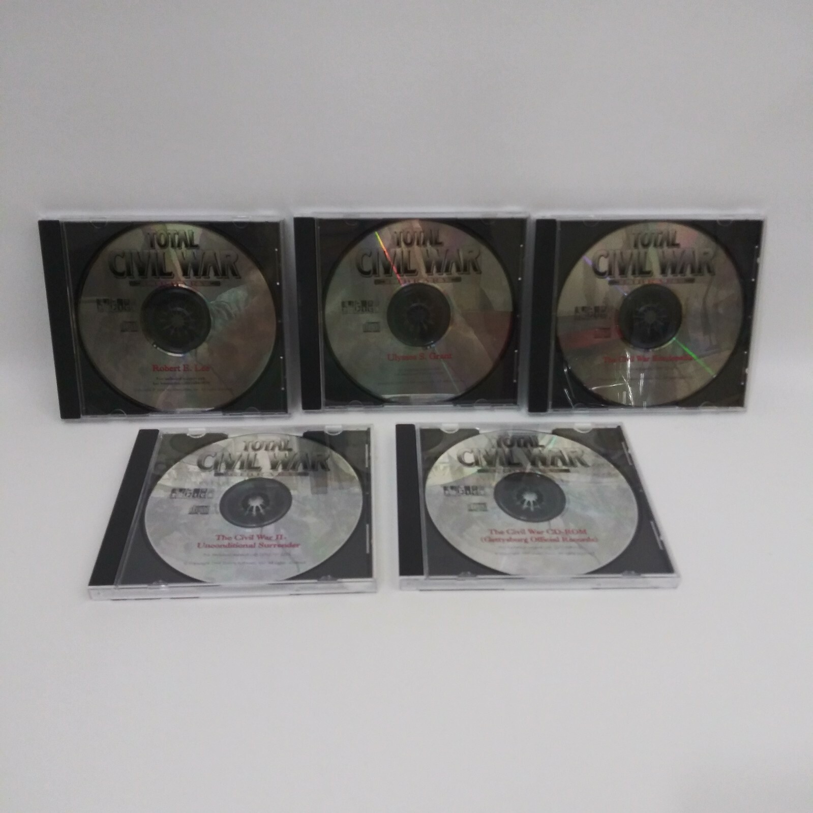 Total Civil War Library By Topics 5 CD-Rom Edition Software